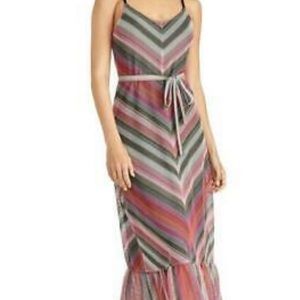 Rachel Roy metallic Maxi dress